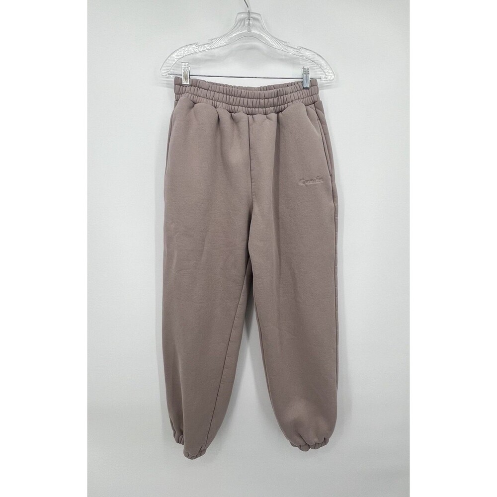 Comfrt Signature Fleece Sweatpants Joggers Unisex Sz M in Bark Athleisure Lounge